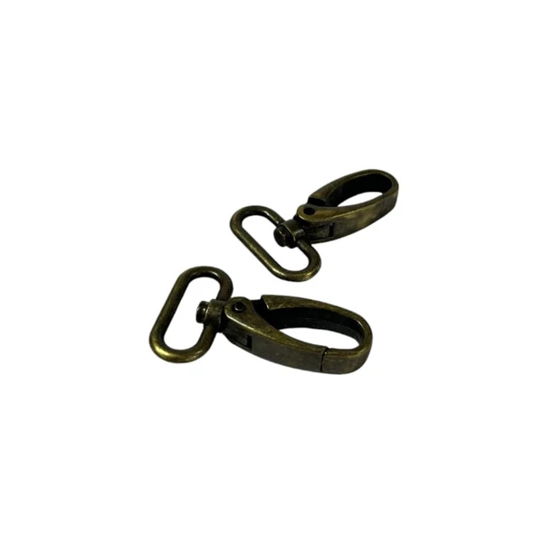 SRTfootcare Orta Boy Akrep Anahtarlıkve Çanta Kancası 2,5cm 2 Adet Deri El Aleti - 2