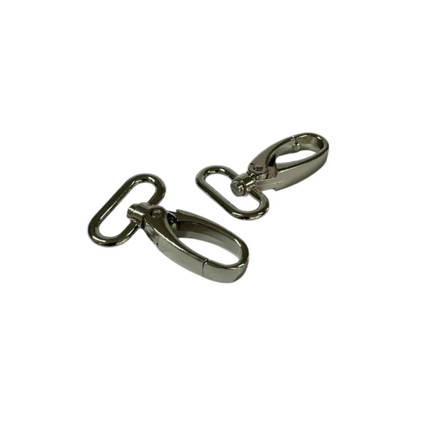 SRTfootcare Orta Boy Akrep Anahtarlıkve Çanta Kancası 2,5cm 2 Adet Deri El Aleti - 3