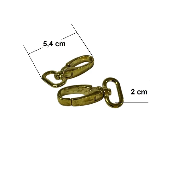 SRTfootcare Orta Boy Akrep Anahtarlık ve Çanta Kancası 2cm 2 Adet Deri El Aleti - 8