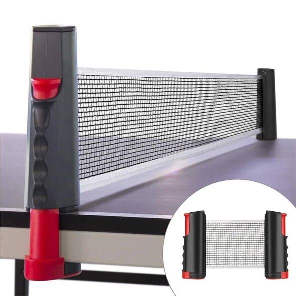 Teleskopik Taşınabilir Ping Pong Masa Tenisi Filesi - 2