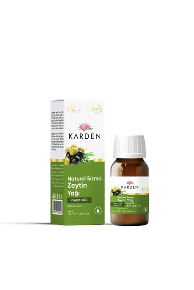 KARDEN Naturel Sızma Zeyting Yağı 50 ml - Resim 2