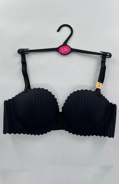 Lazer Kesim Double Push Up Çift Destekli Balensiz Sütyen F.K. 1204 - 9