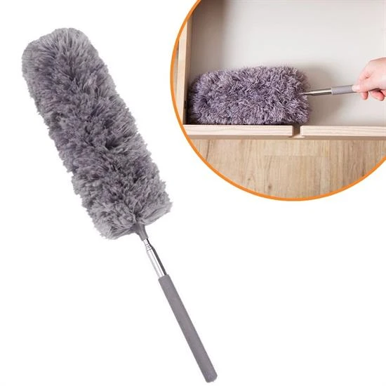 Esnek Başlıklı Teleskobik Toz Alma Püskülü Duster - Büyük Boy - 4