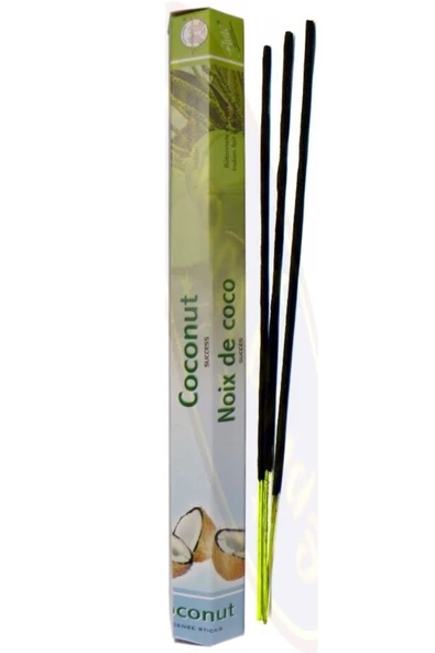 FLUTE Hindistan Cevizi Tütsü 20 Adet (coconut Incense Sticks)