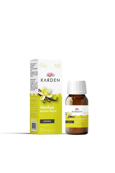 KARDEN Vanilya Aroma Verici 20 Ml(YENİ AMBALAJ) ürün görseli 1