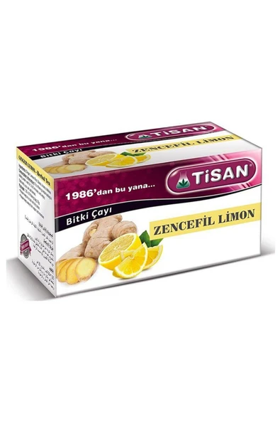 TİSAN Zencefil Limon Çayı 20'li Süzen Poşet