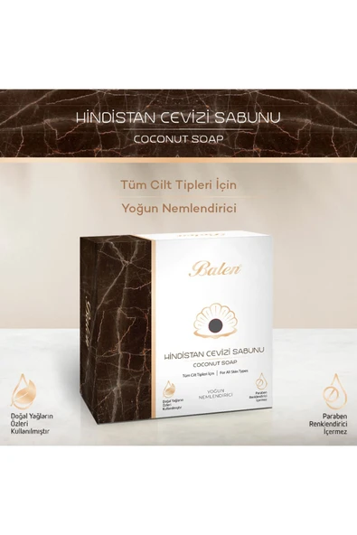 BALEN Hindistan Cevizi Sabunu *125 gr