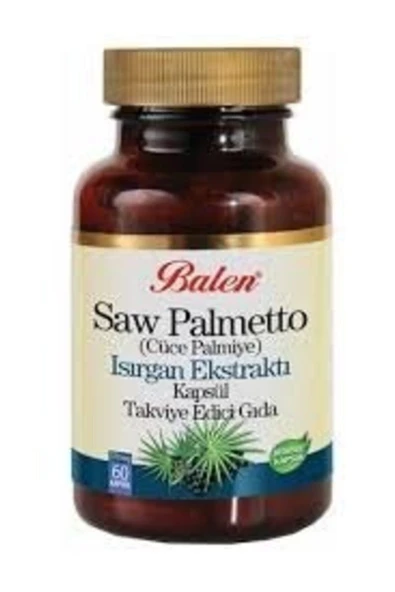 BALEN Saw Palmetto Isırgan Ekstraktı Kapsül