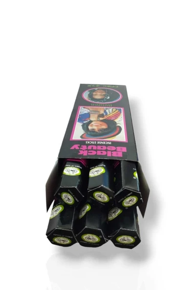 FLUTE Blackbeauty Incense Stick Tütsü 6x20 - 2