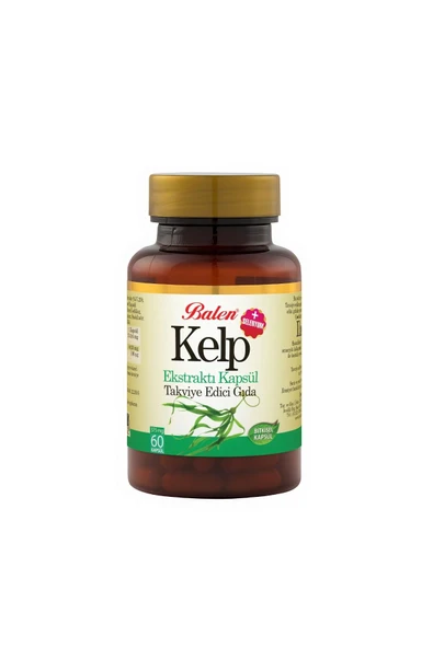 BALEN Kelp Ekstraktı + Selenyum Kapsül 375 Mg *60 Kapsül