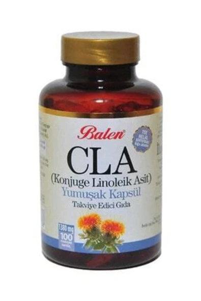 BALEN Cla Konjuge Linoleik Asit Aspir Yağı 100 Kapsül X 1380 mg