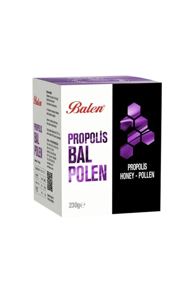 BALEN Bal & Polen & Propolis Karışımı 230 G