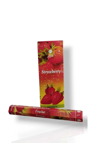 FLUTE Çilek Kokulu Tütsü 6x20 - 2