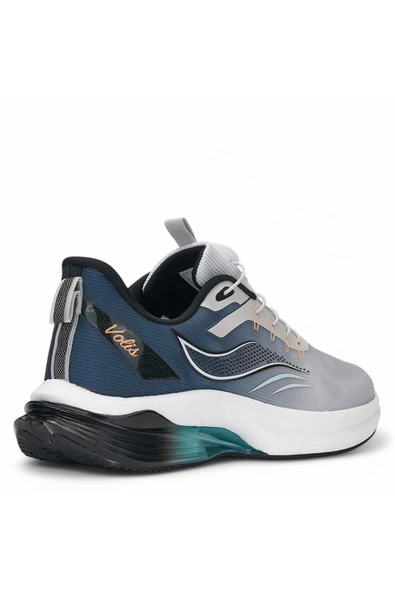 VOLİS Gri Comfort Günlük Bağcıklı Erkek Sneaker Ayakkabı - 4