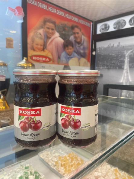 KOSKA VİŞNE REÇELİ 760 GR KOLİ 12 ADET - 2