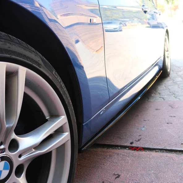 BMW F30 Marşpiyel Alt Çıta Set Performans P Black - 3