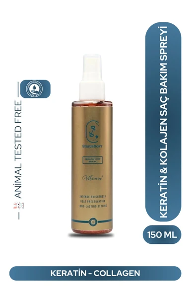 SiriusSoft Keratin ve Kolajen Saç Spreyi 200 ml - 2