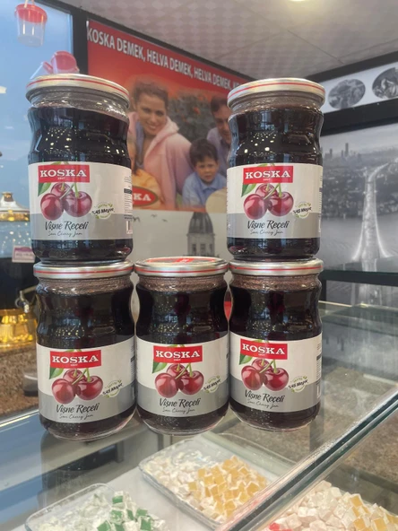 KOSKA VİŞNE REÇELİ 760 GR 2 ADET - Resim 3