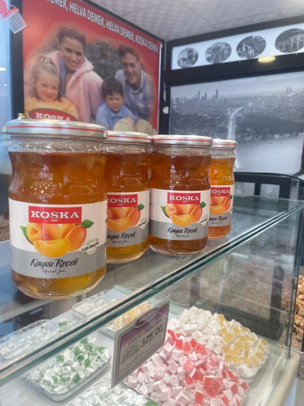 KOSKA KAYISI REÇELİ 760 GR KOLİ 12 ADET - 3