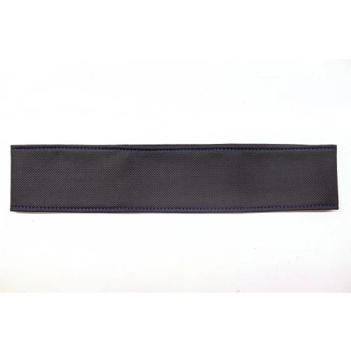 Honda Accord  (1998-2003) Uyumlu Direksiyon Kılıfı Dikmeli Siyah Vinil Mavi Nakışlı - Resim 2