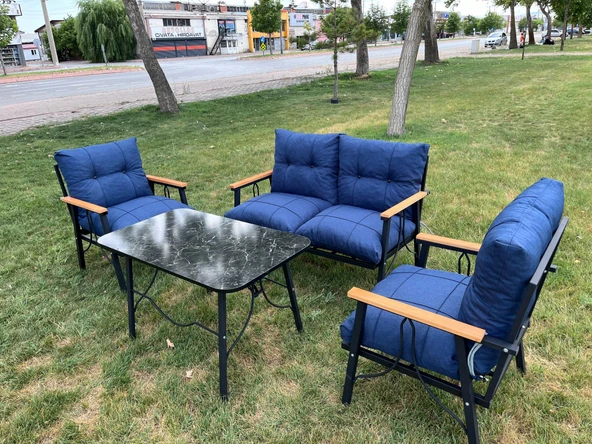 Zigonzi Zi̇gonzi̇ 2+1+1 Balkon Takimi Masa Hedi̇yeli̇ - 3
