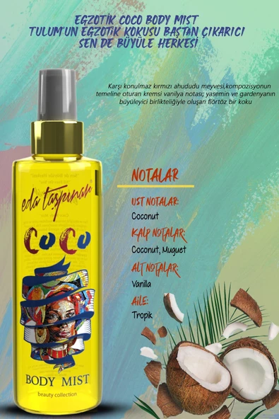 Coco Body Mist Vücut Spreyi 200ml. - 3