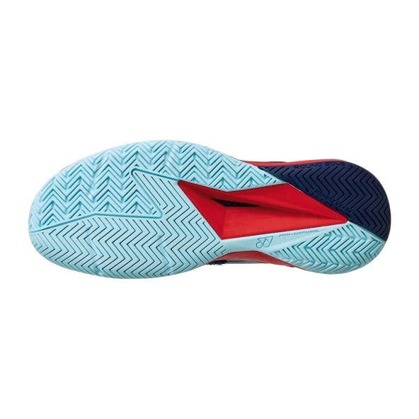 Yonex Power Cushion Eclipsion 5 Lacivert Kırmızı Toprak & Sert Kort Erkek Tenis Ayakkabısı - 2