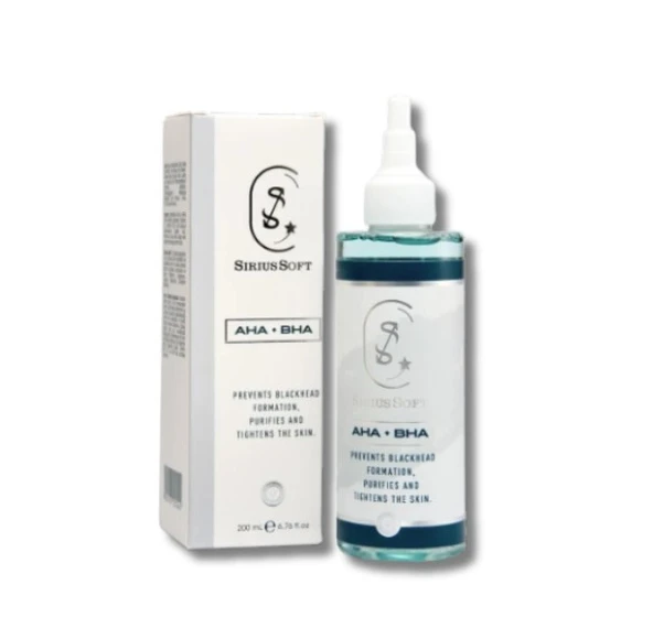 SiriusSoft Canlandırıcı ve Gözenek Sıkılaştırıcı Tüm Ciltler İçin Glikolik Asit Tonik 200 ml