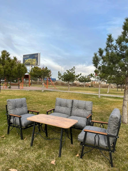 Zigonzi Zi̇gonzi̇ 2+1+1 Balkon Takimi (masa Hedi̇yeli̇) - 5