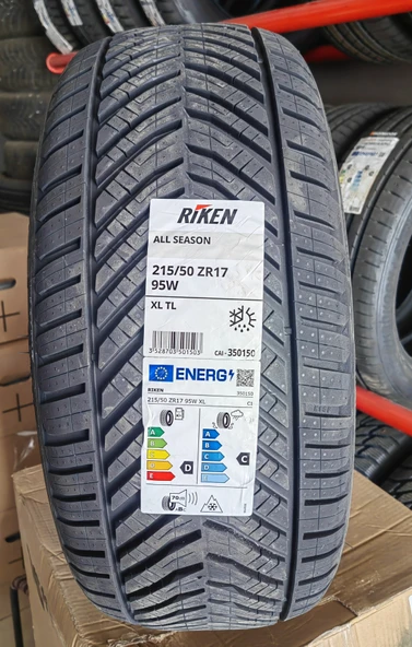 Riken 215/50R17 95W XL All Season Dört Mevsim Lastik