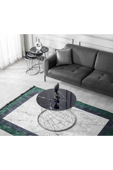 Zigonzi Deeport Luxury 4parça Hasir Kum Saaati̇ Zi̇gon Sehpa