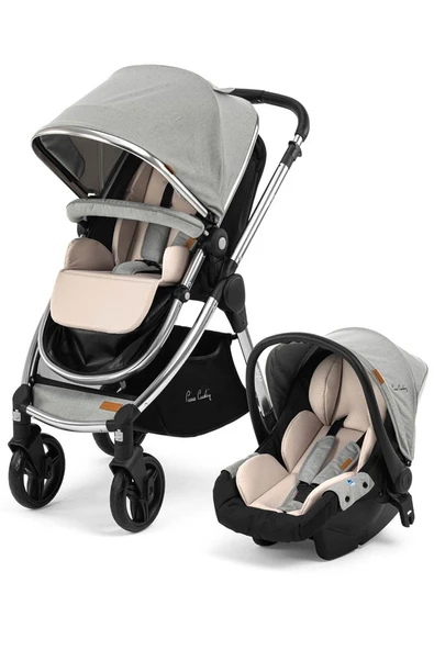Pierre Cardin Voyager Bebek Arabası Gri