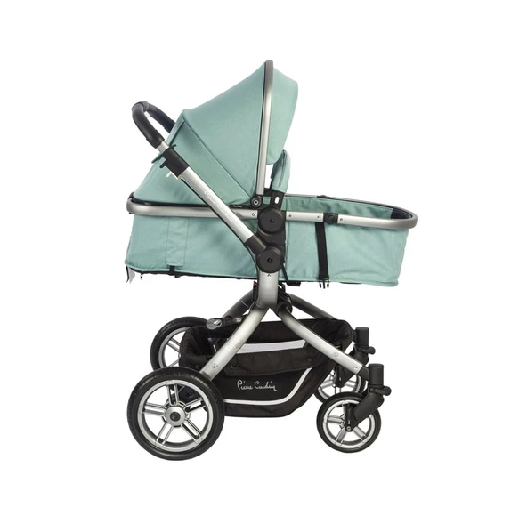 Pierre Cardin Twist +Plus Bebek Arabası Gri - Resim 4