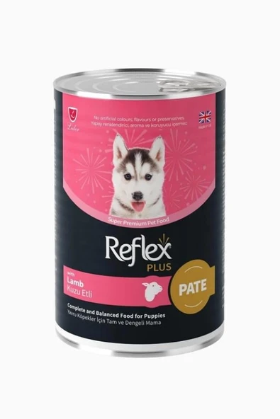 Reflex Plus Pate İçinde Et Parçacıklı Yavru Köpek Maması 395 gr