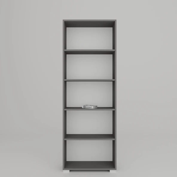 Midoser Lucas Serisi Luna 5 Raflı Kitaplık - 5