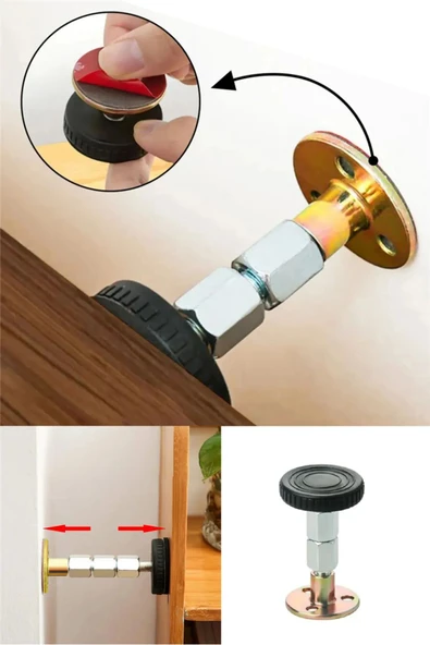 Yatak Baza Başlık Sabitleme Aparatı Ses Ve Sallanma Titreşim Önleyici Eşya Sabitleme 2 Adet