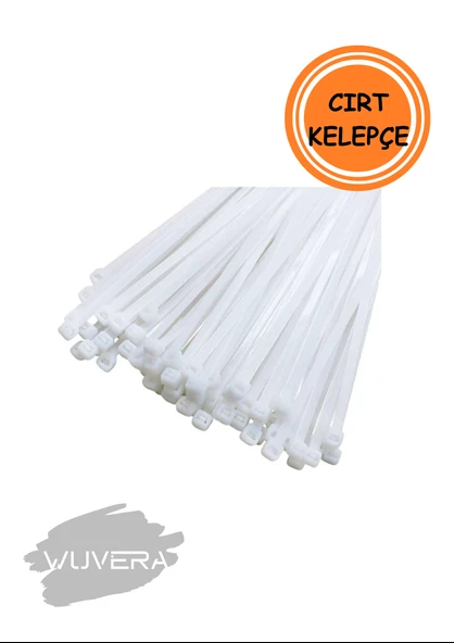 Wuvera 100’lü 3.6 x 370 mm Plastik Cırt Kelepçe – Pratik ve Dayanıklı Bağlantı Çözümü! - 2