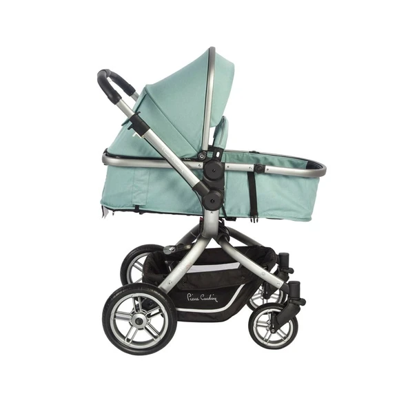 Pierre Cardin Twist +Plus Bebek Arabası Gri - Resim 5