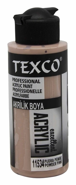 Texco Excellent Akrilik Boya 11534-Pudra Pembe 110 cc ürün görseli 1