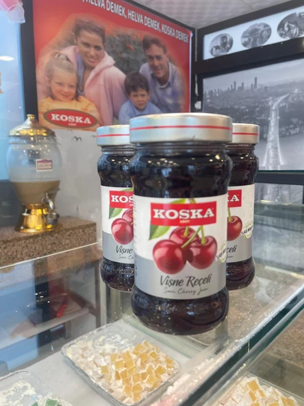 KOSKA VİŞNE REÇELİ 380 GR 3 ADET - 3