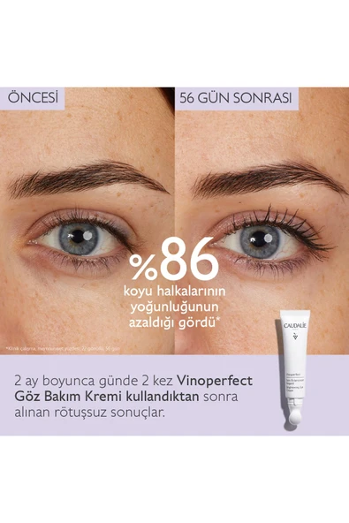 Caudalie Vinoperfect Brightening Eye Cream 15 ml - Resim 2