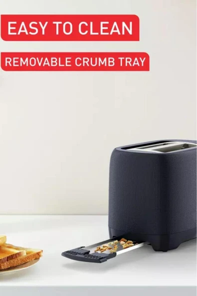Tefal Morning Ekmek Kızartma Makinesi Siyah - 4