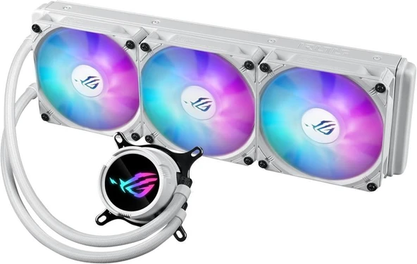 Asus ROG STRIX LC II 360 ARGB White Edition V3 İşlemci Sıvı Soğutucu - outlet