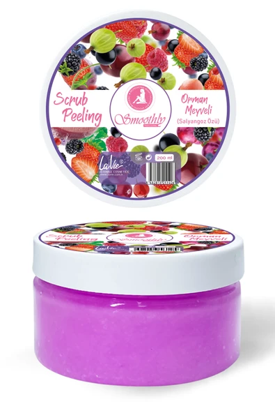SMOOTHLY ORMAN MEYVELİ EL AYAK PEELİNG 200 G.