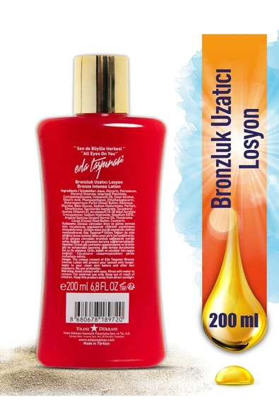 Eda Taşpınar Bronzluk Koruyucu Losyon - 200 Ml - 2