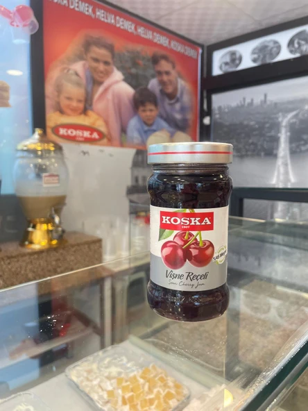 KOSKA VİŞNE REÇELİ 380 GR KOLİ 12 ADET - 4