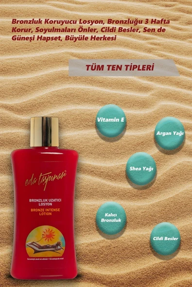Eda Taşpınar Bronzluk Koruyucu Losyon - 200 Ml - 3