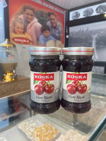 KOSKA VİŞNE REÇELİ 380 GR 3 ADET - 2
