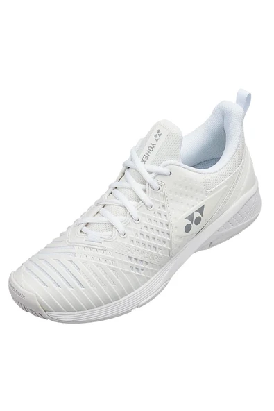 Yonex Sonicage 3 Toprak & Sert Kort Beyaz Kadın Tenis Ayakkabısı