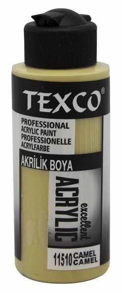 Texco Excellent Akrilik Boya 11510-Camel 110 cc ürün görseli 1